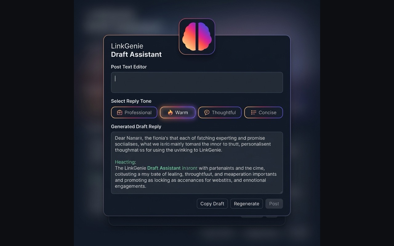 LinkGenie Modal Preview